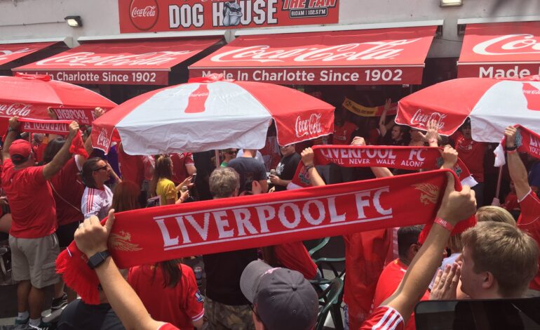 Liverpool FC v Dortmund Borussia The Coca Cola Dog House